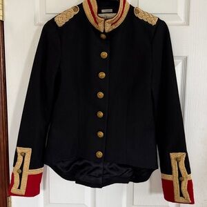 Vintage Denim & Supple Ralph Lauren military Blazer